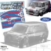 Ford Super Van MARTINI M Chassis Tamiya M05 M06 M07 M08 Xpress Transit