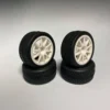 D008 Road Tire On-Road Grip Tyre Set 52mm X 26mm Wheel Tamiya Kyosho HPI TYP2