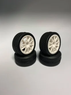 D008 Road Tire On-Road Grip Tyre Set 52mm X 26mm Wheel Tamiya Kyosho HPI TYP2