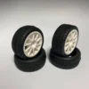 D040 Road Tire On-Road Grip Tyre Set 52mm X 26mm Wheel Tamiya Kyosho HPI TYP2