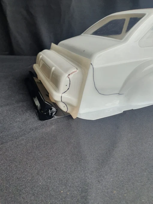 TC022 FORD ESCORT MK2 V2 ANDREWS HEAT FOR HIRE Tamiya TT01 TT02 190mm - Image 4