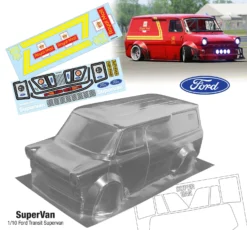 Ford Super Van 215mm X 257mm For TT01 TT02 Tamiya Transit -Remote Control Toys Shop 348388589 1306098469983384 8790653586651512198 n