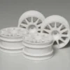Tamiya Swift Super 1600 11 Spoke White Wheels (4) 51237