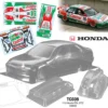 TC039 1/10 Honda EG9 JTCC Castrol, 190mm Tamiya TT01 TT02