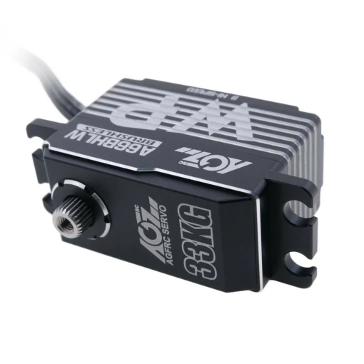 Brushless Servo 33KG HV AGF-RC A66BHLW Full Metal Case Low Profile High Voltage - Image 2