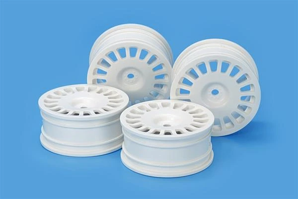 Tamiya 24mm Rally Dish Wheels 54851 1 Tamiya 24mm Rally Dish Wheels 54851