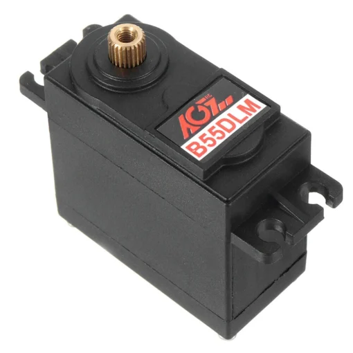 Agf B55DLM 17kg Dual Bearing Metal Gear Standard Digital Servo For RC Tamiya TT01 TT02 - Image 2