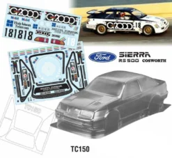 Ford Sierra RS500 'G2000' Macau Guia 1988 - Andy Rouse Tamiya TT01 TT02 190mm X 257mm HPI Kyosho Drift