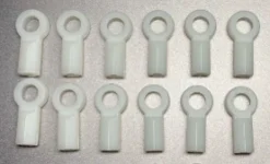 5.8 Rod Ends Yokomo Dogfighter White FZ-0021