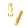 4mm Low Profile Gold Bullet Connectors Banana Plugs RC Lipo Battery