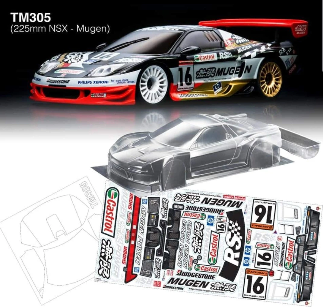 TM305 Honda NSX 225mm M Chassis
