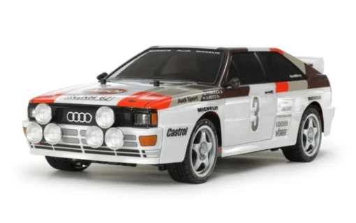 Tamiya 51615 Audi Quattro Rallye A2 Body Set - Requires Painting - Image 2