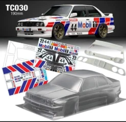 TC030 BMW E30 Mobil 1 Tamiya TT01 TT02