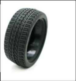 D038 Road Tire On-Road Grip Tyre Set 52mm X 26mm Wheel Tamiya Kyosho HPI TYP2