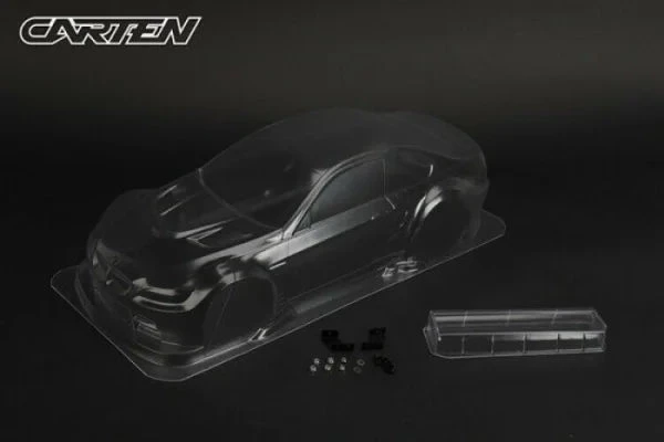 CARTEN BODY KIT "BMW M3 E92 GT-2" 1:10 UNPAINTED 190MM WIDTH # NHA901 2 CARTEN BODY KIT "BMW M3 E92 GT-2" 1:10 UNPAINTED 190MM WIDTH # NHA901 - Image 2