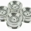 BBS Chrome 3mm Offset 26mm Rc Touring Car Wheels For Tamiya TT01 TT02 HPI Kyosho 12mm Hex Not M Chassis