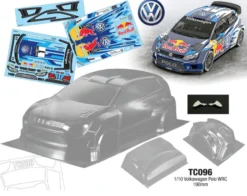 TC096 1/10 Volkswagen Polo WRC (190mm) Tamiya Tt01 Tt02