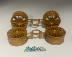 Tamiya 0995125 Subaru 1/10 26mm Wide On Road Touring Car Wheels For TT-01 / TT-02